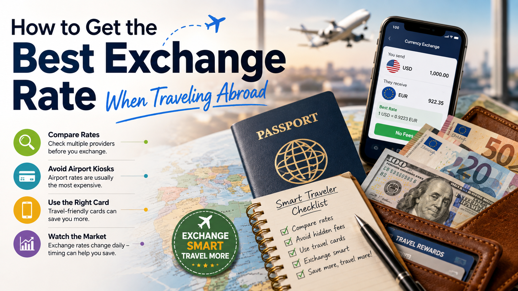 How to Get the Best Exchange Rate When Traveling Abroad