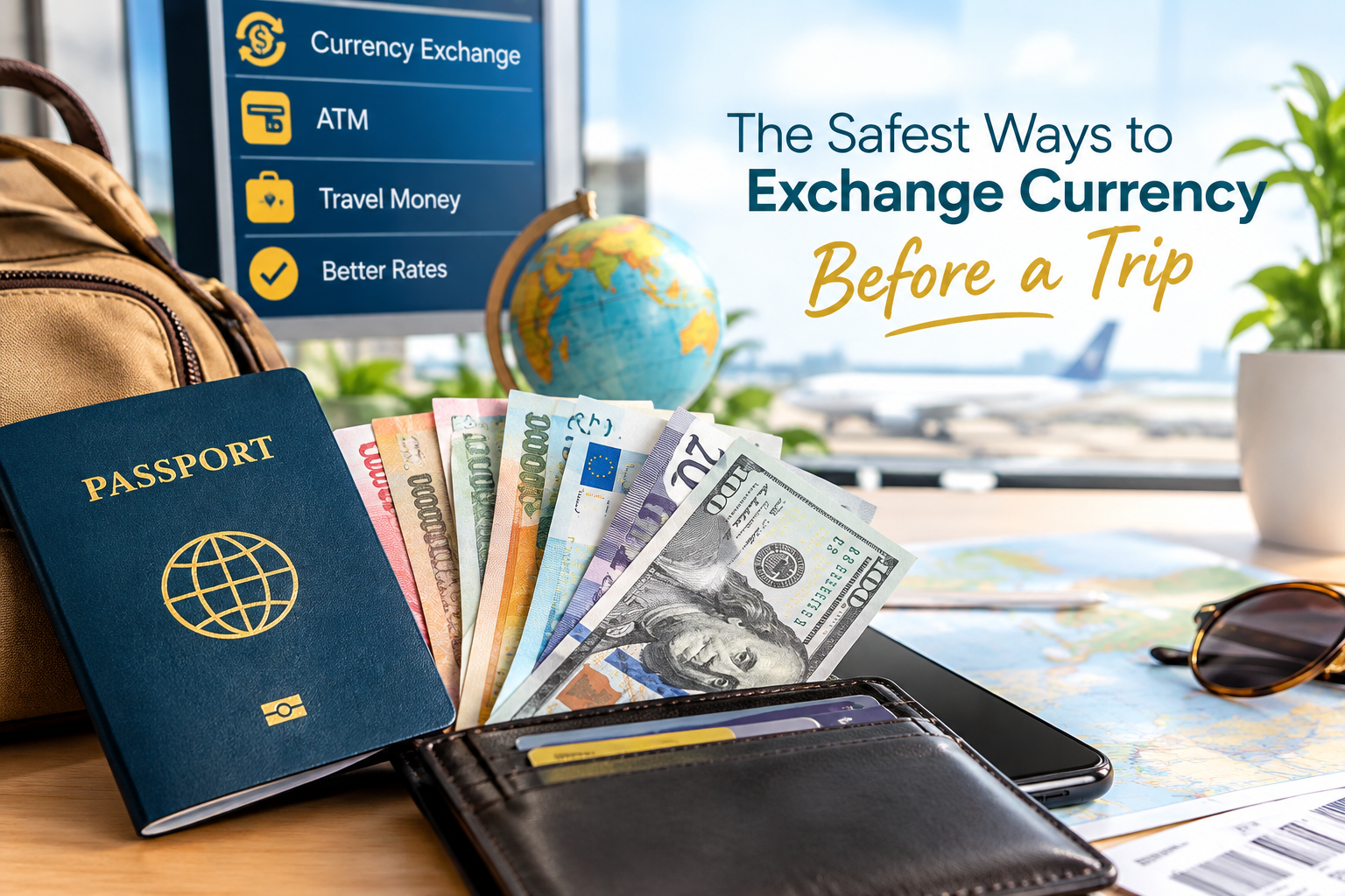 The Safest Ways to Exchange Currency Before a Trip