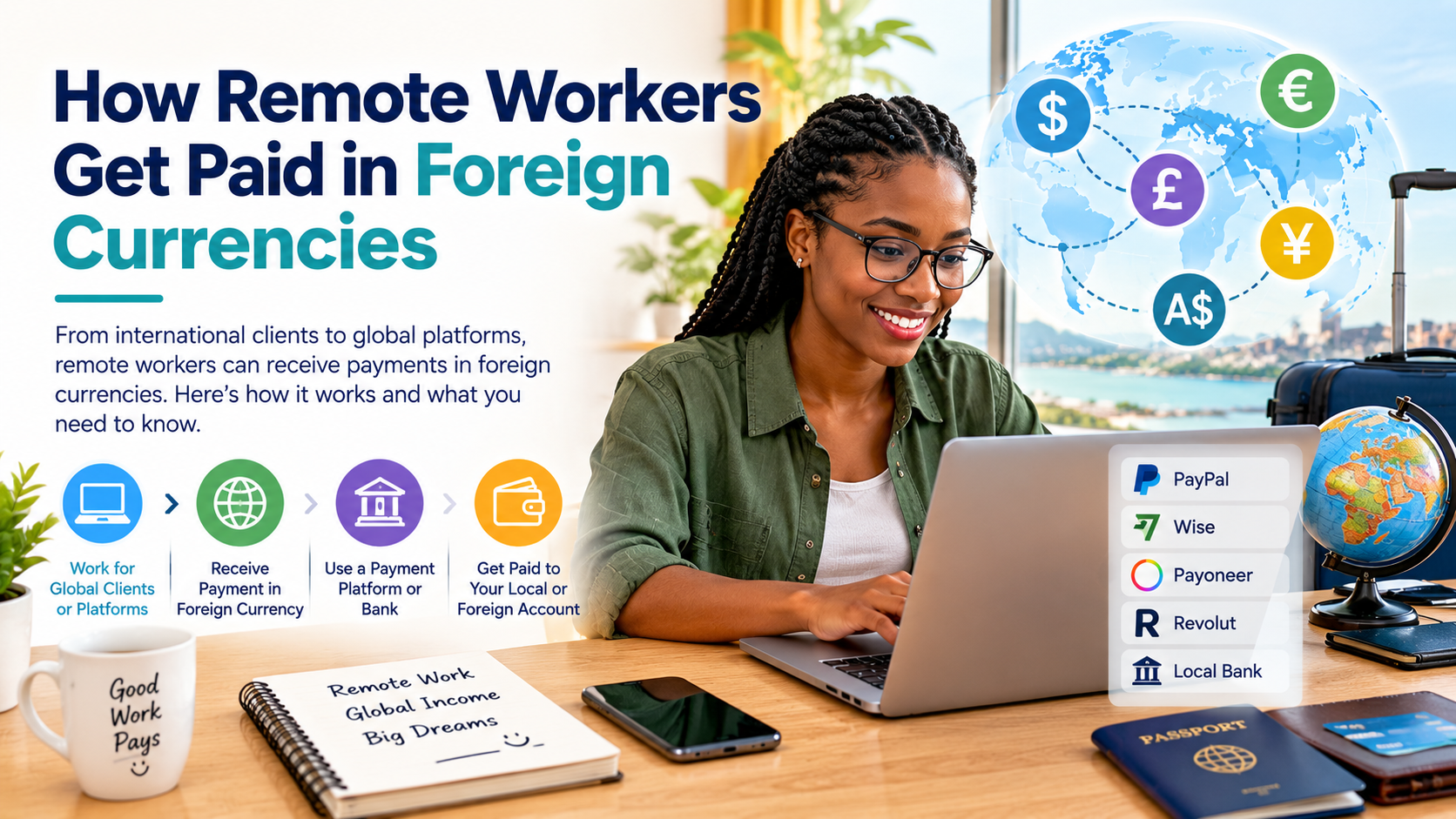 How Remote Workers Get Paid in Foreign Currencies