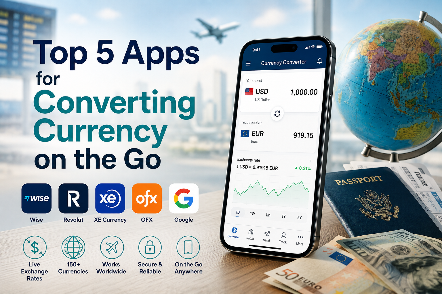 Top 5 Apps for Converting Currency on the Go